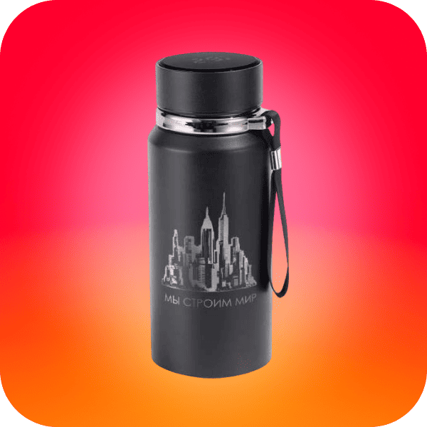 Термос с дисплеем и инфьюзером 600 мл