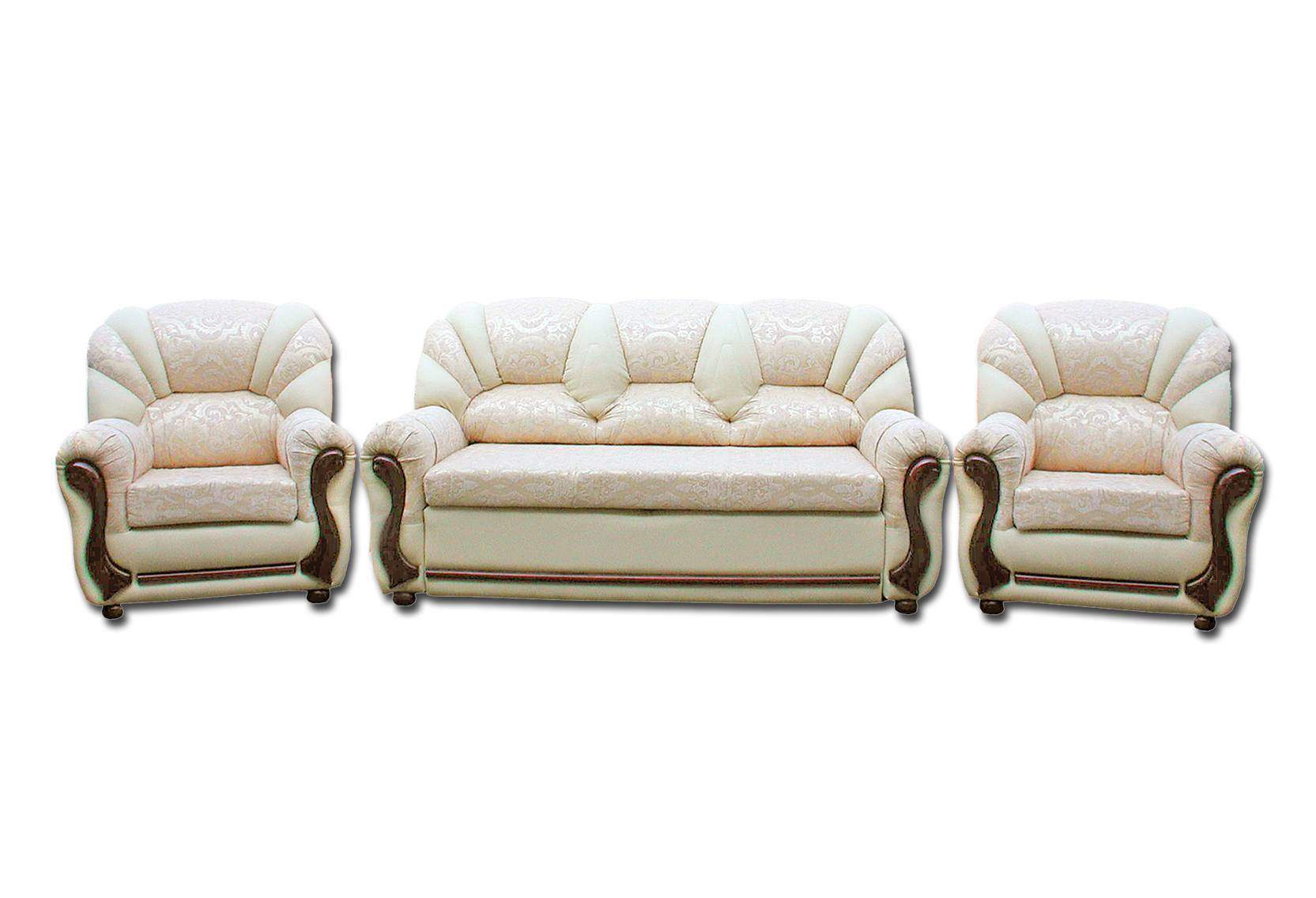 комплект мебели диван и два кресла