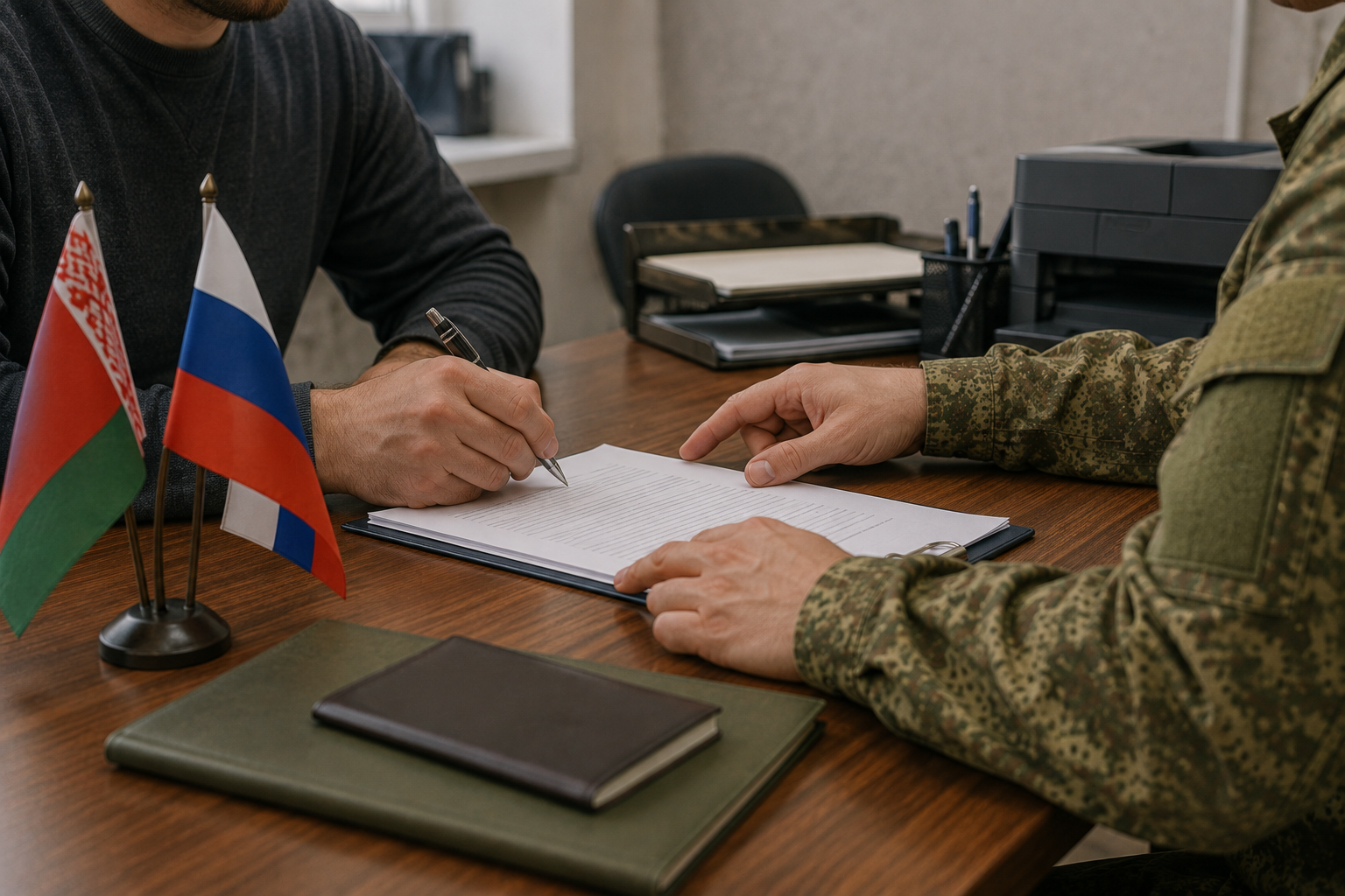 Контракт на СВО для белорусов - набор граждан Беларуси и иностранцев на военную службу