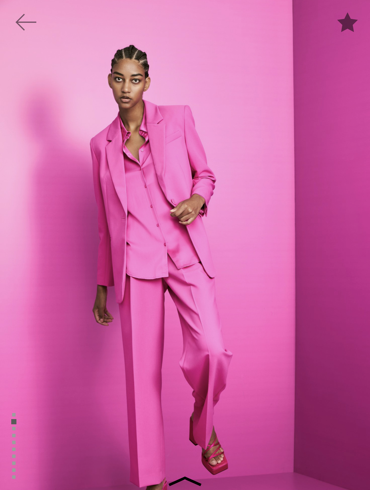 Образ в розовом костюме