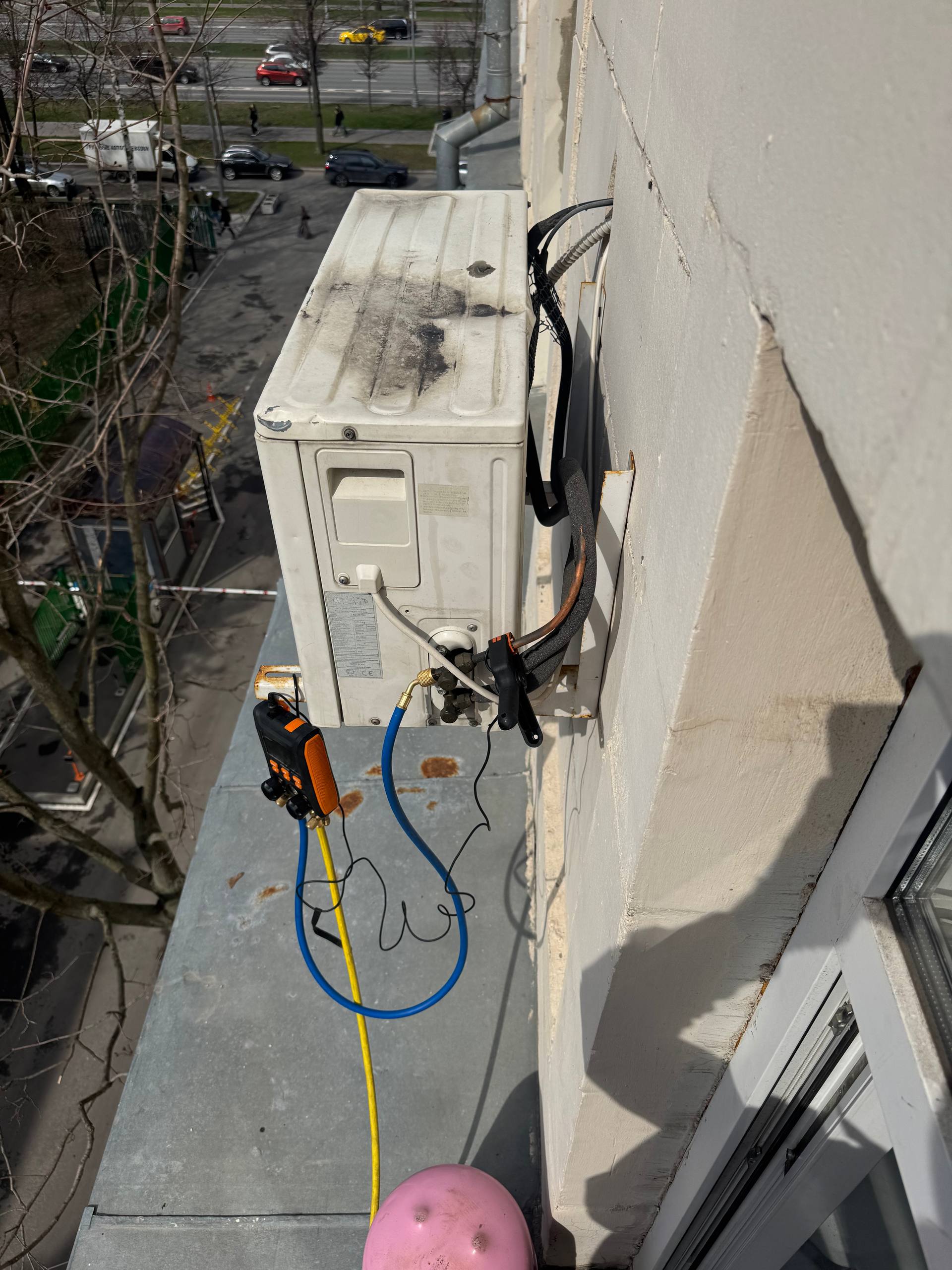 Обслуживание кондиционера после заправки