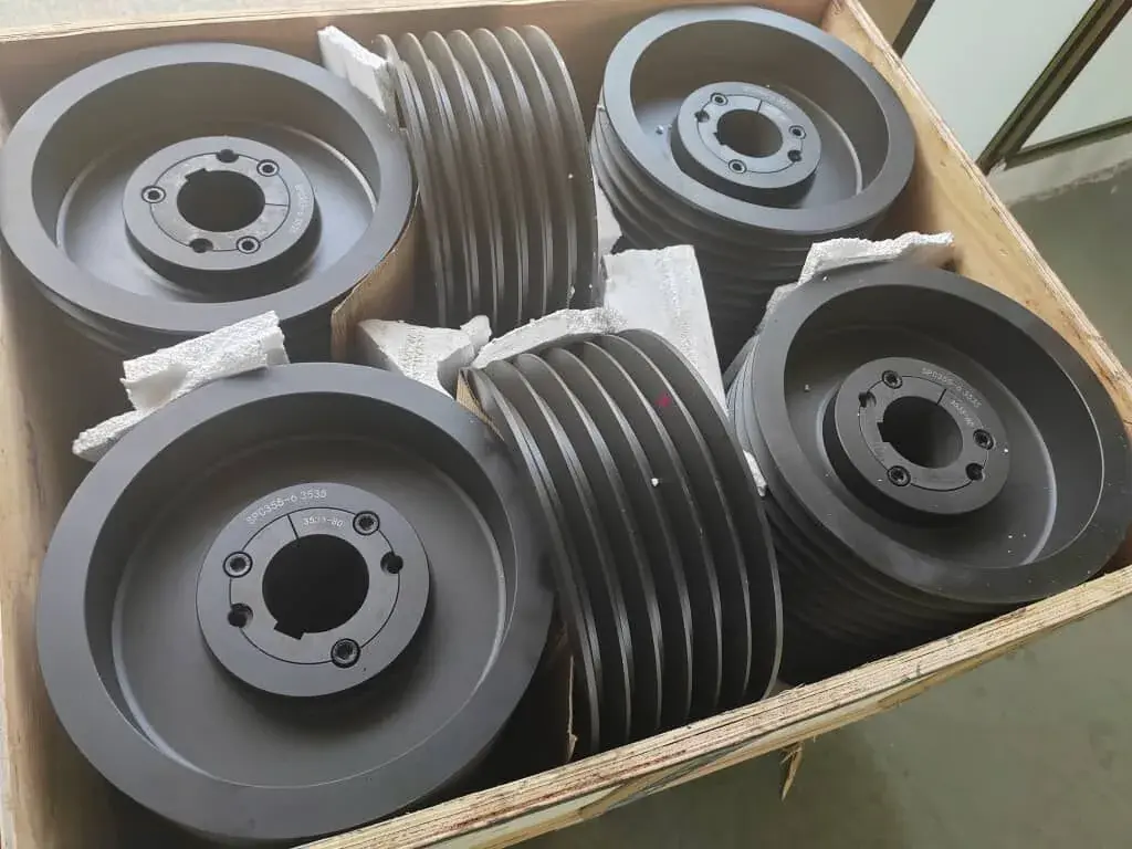 Вал-шестерни и шкивы