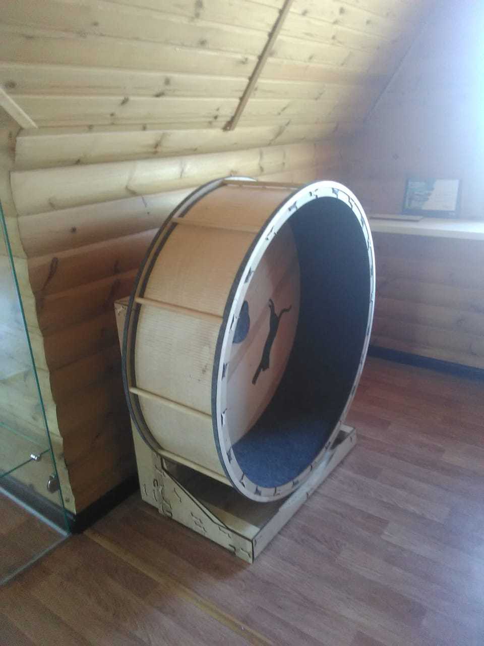 Беговое колесо из фанеры