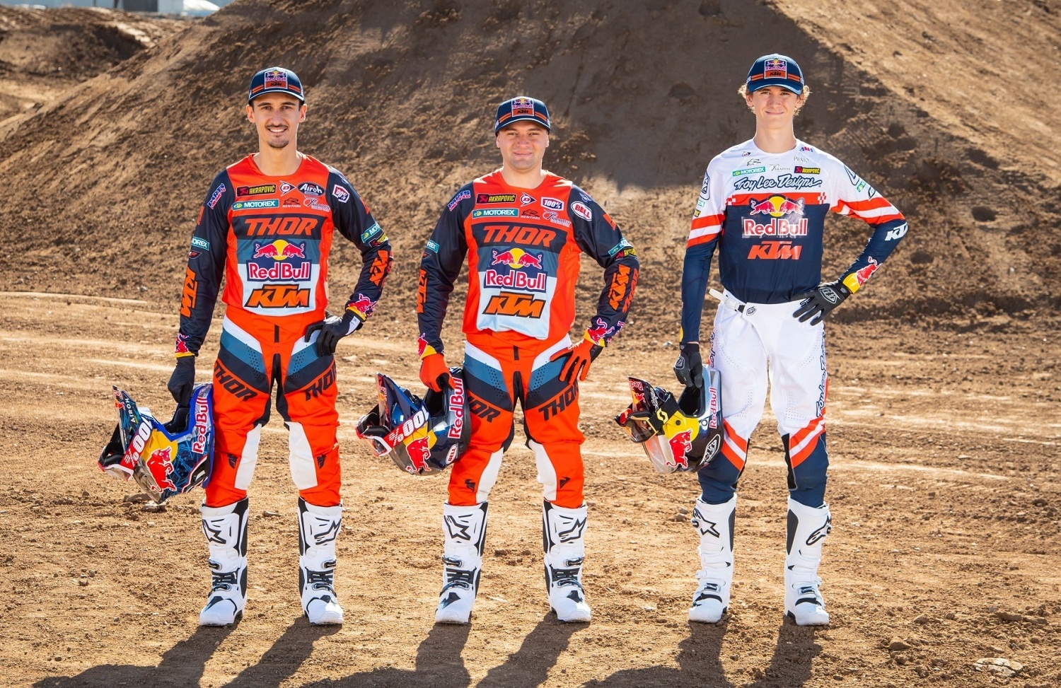 Команда Red Bull KTM Factory Racing объявила состав гонщиков