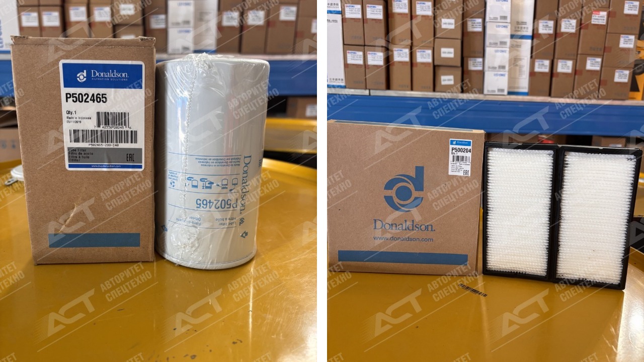Фильтра для спецтехники Donaldson