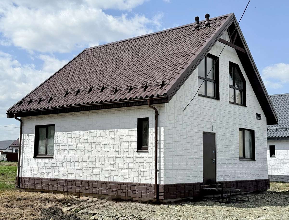 дом из газобетона