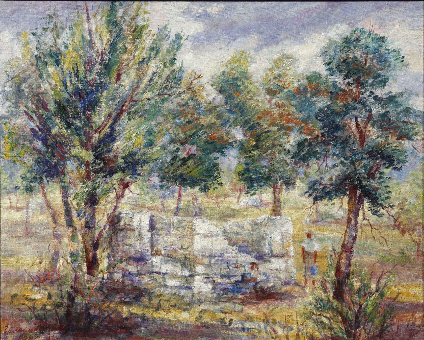 Крым. Алупка- Сара. У источника. 1938
