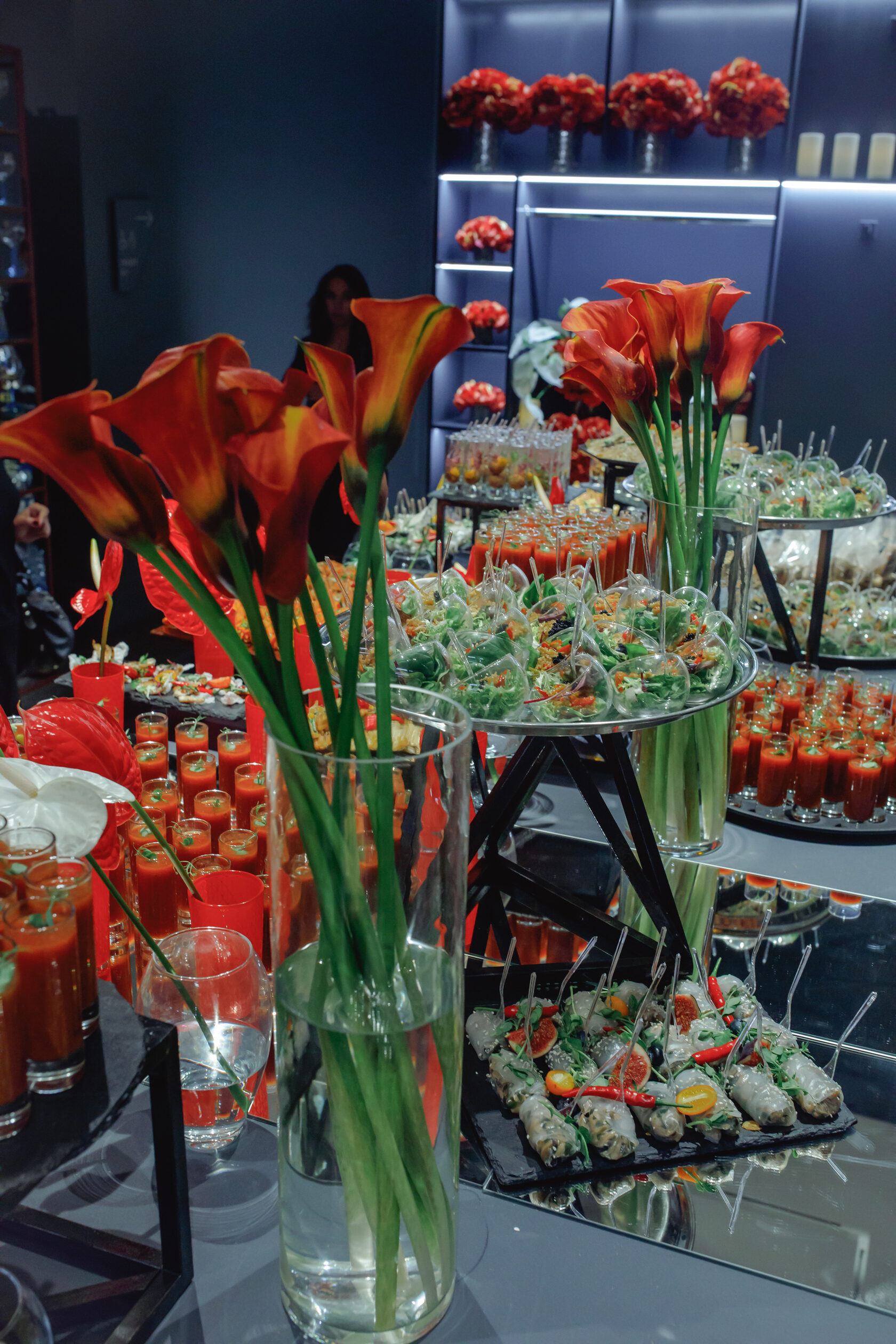 Сервировка на премии Elle Decoration — выездной кейтеринг Smile Event
