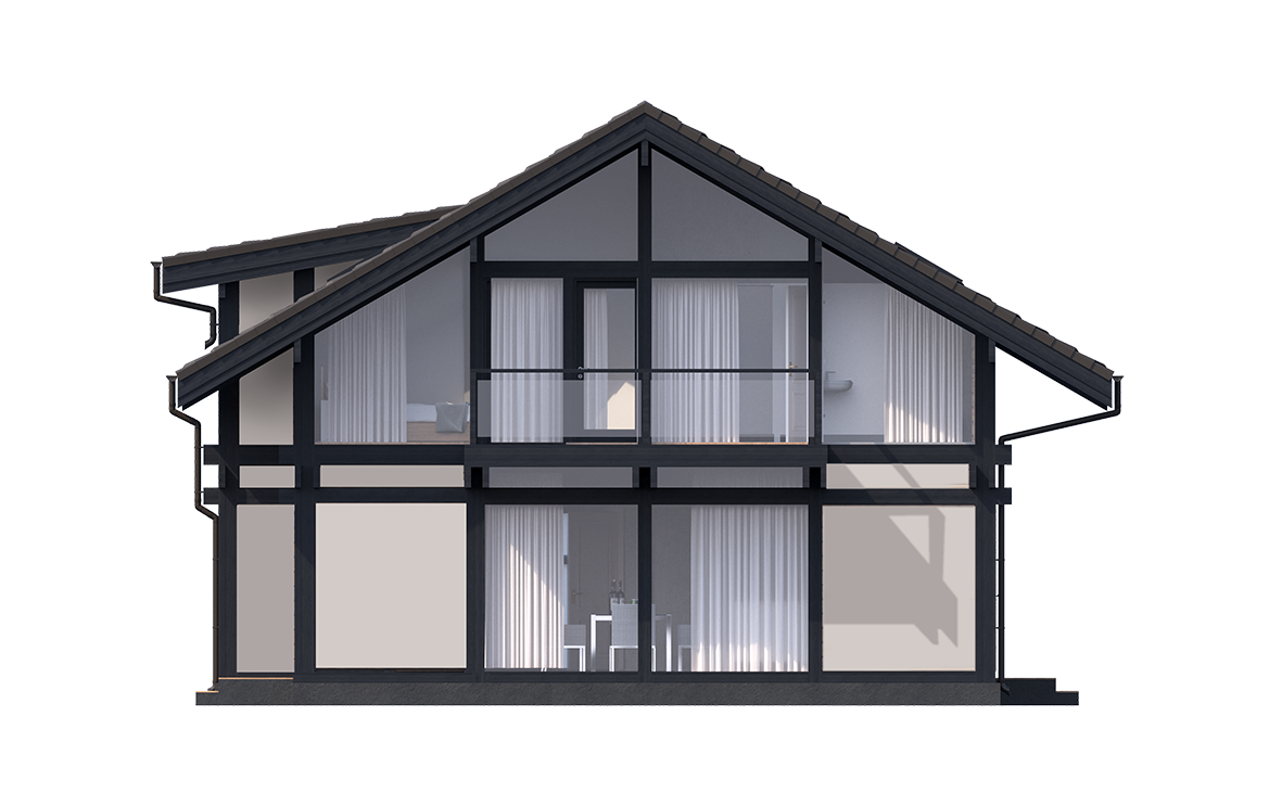 Готовый фахверк-дом «Виттен» в коттеджном поселке «Софийские сады ...