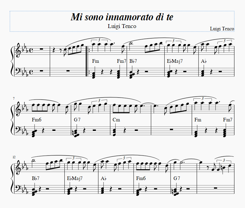 Mi sono innamorato di te