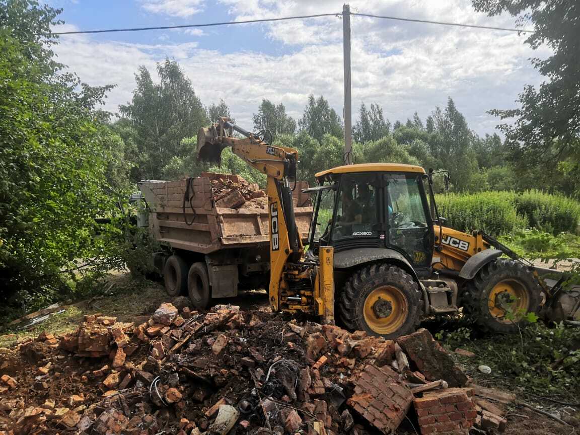 Снос домов на даче, цены на демонтаж дачных домов в московской области