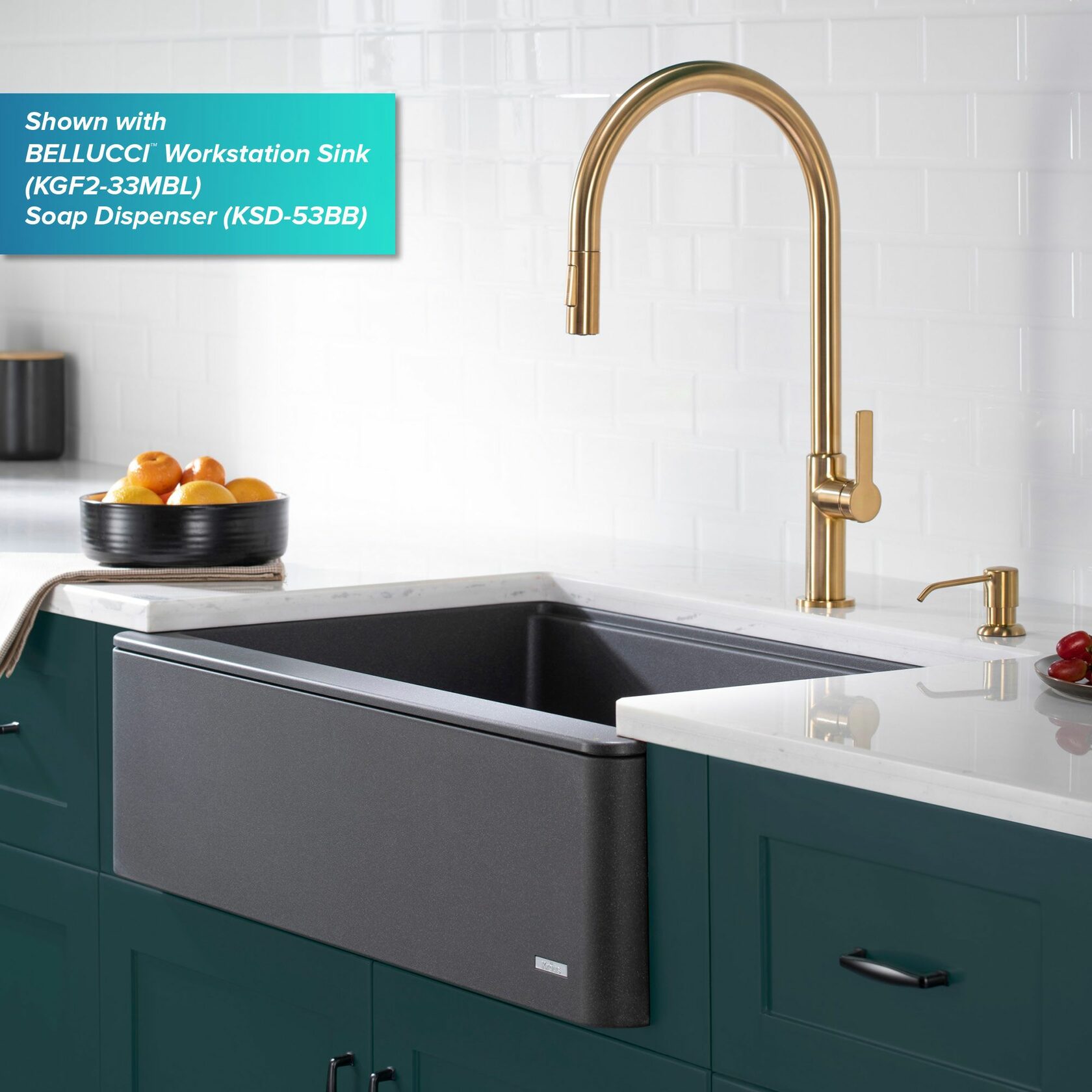 Кухонний змішувач Kraus KPF-2821BB - изображение 14