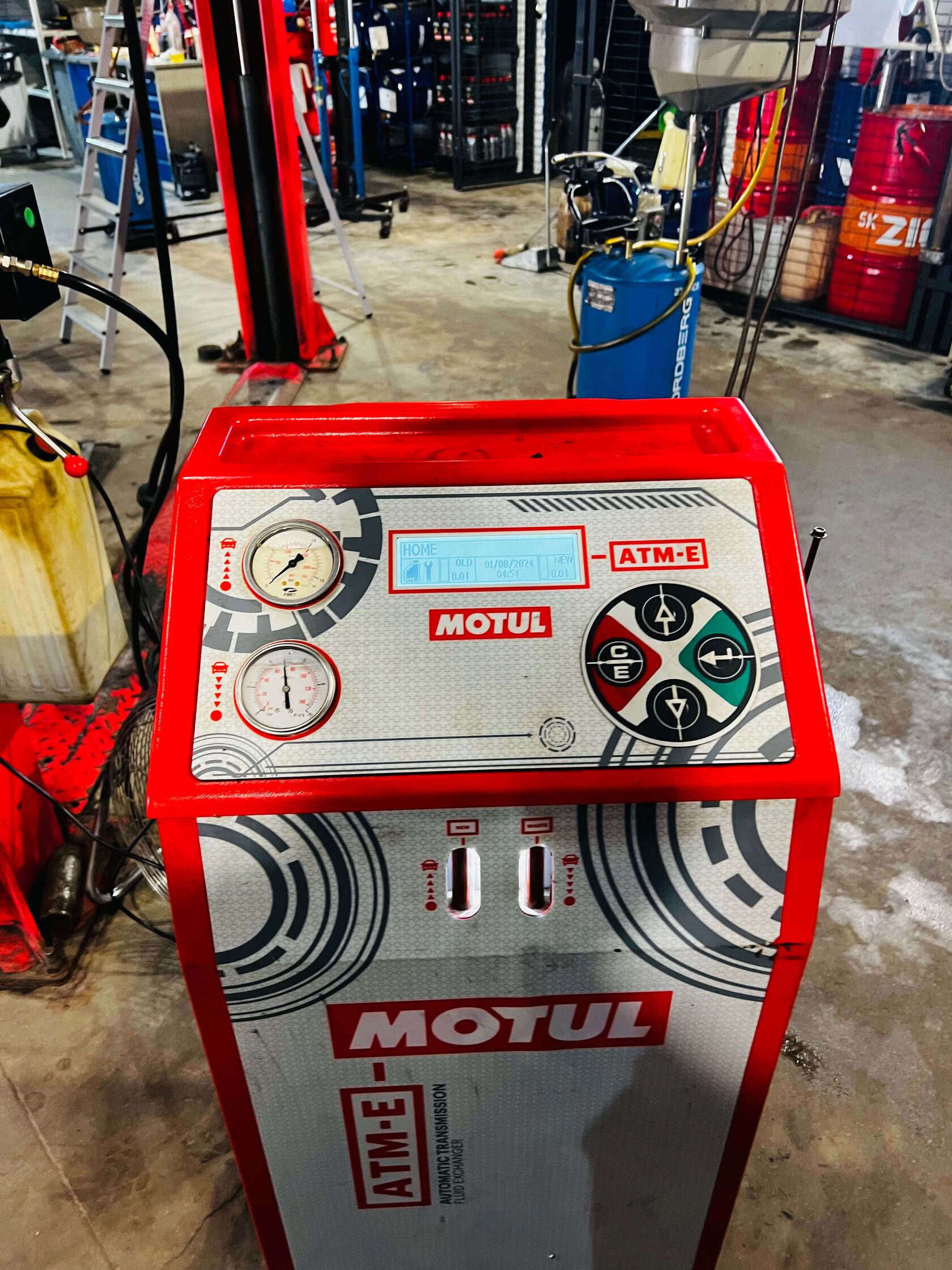 Проверка состояния старого масла