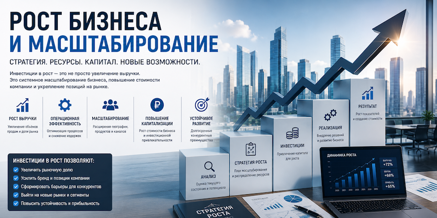 Рост бизнеса и масштабирование