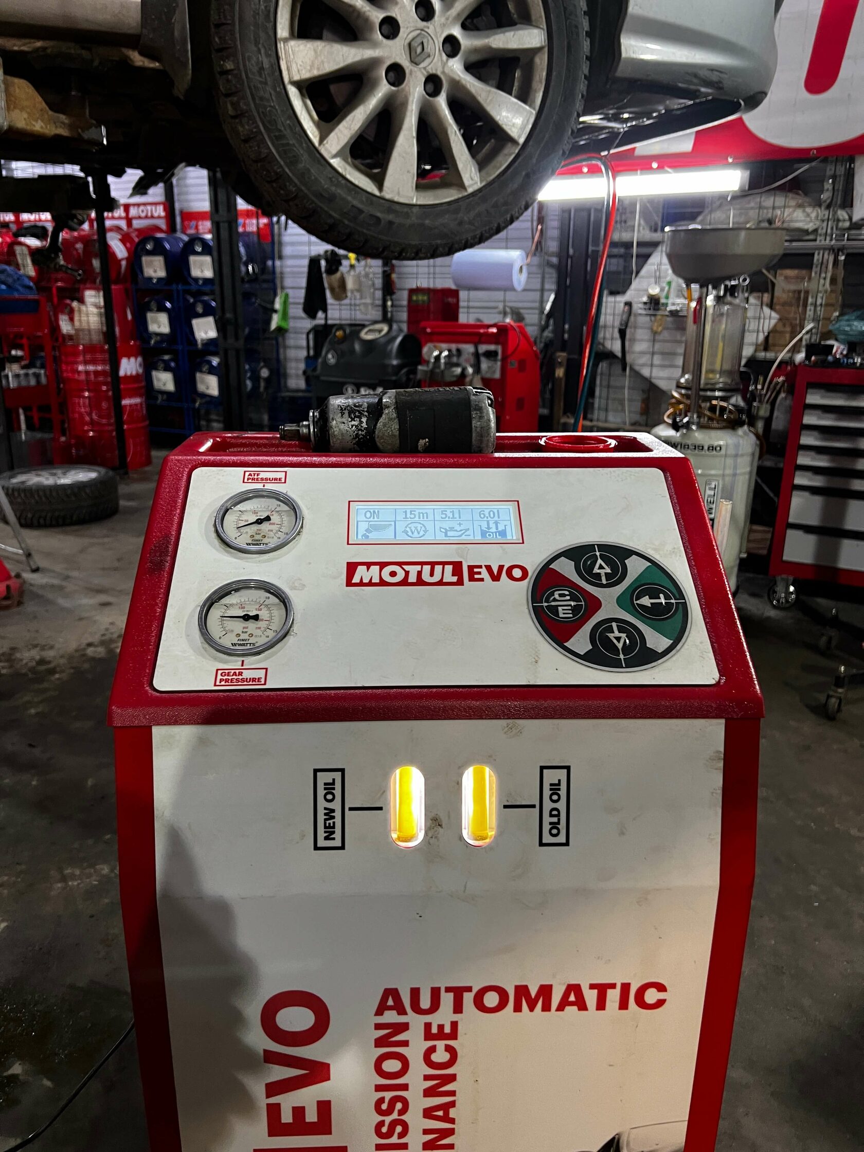 Результат обслуживания вариатора в Motul Team