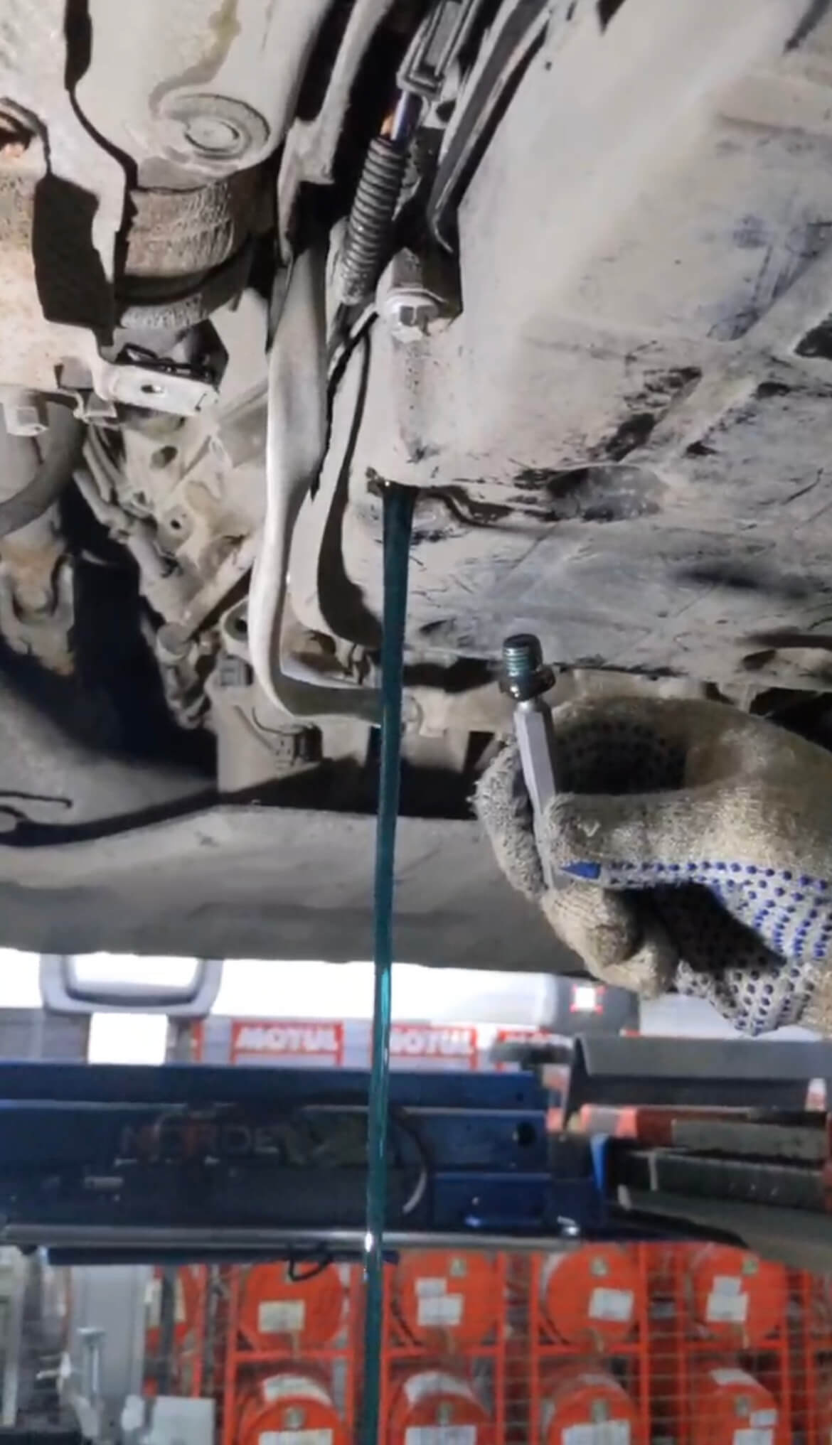 Результат замены масла в Motul Team