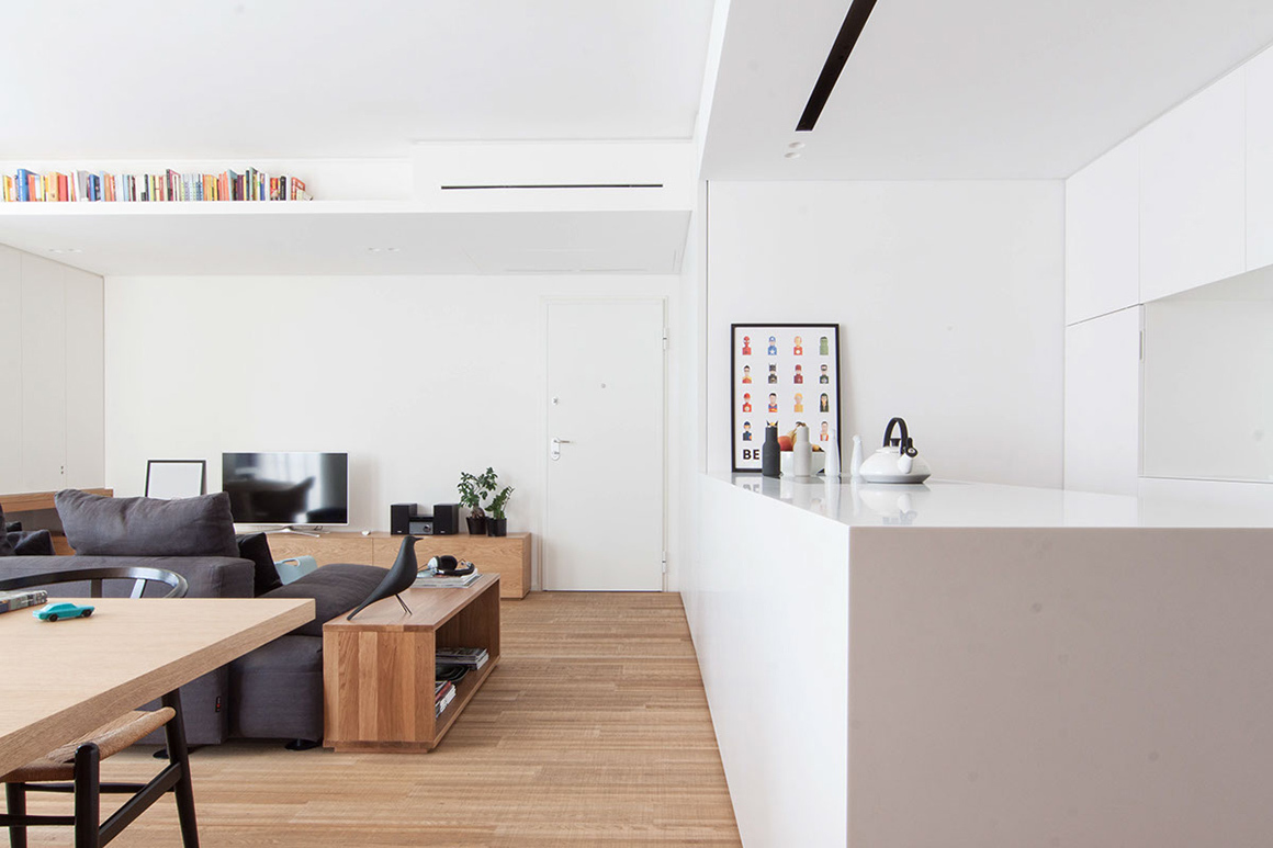 Светлая квартира в стиле минимализм