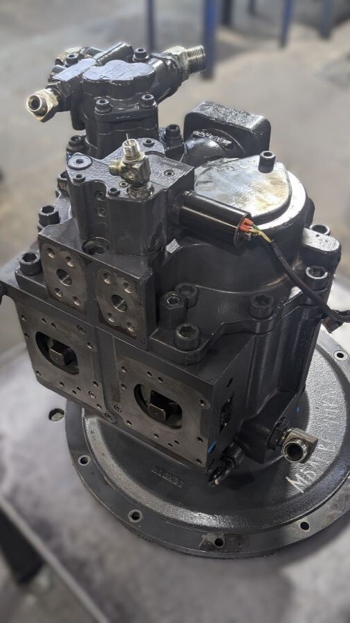 ремонт гидравлического насоса KPM K3V112DP