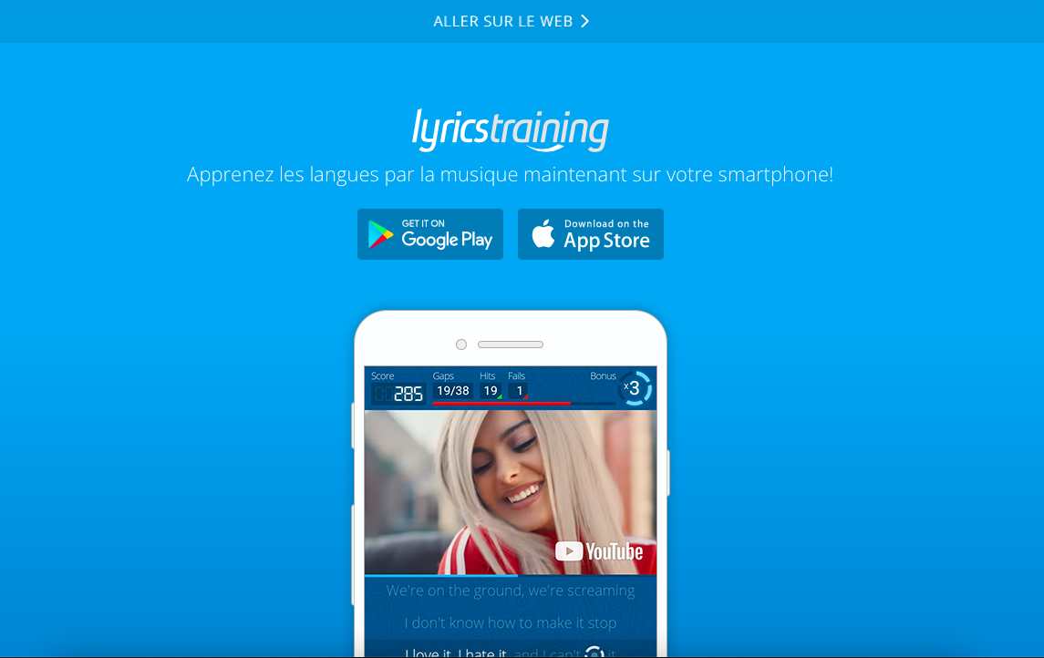 Lyricstraining com. Lyrics Training. LYRICSTRAINING logo. Https://LYRICSTRAINING.com.