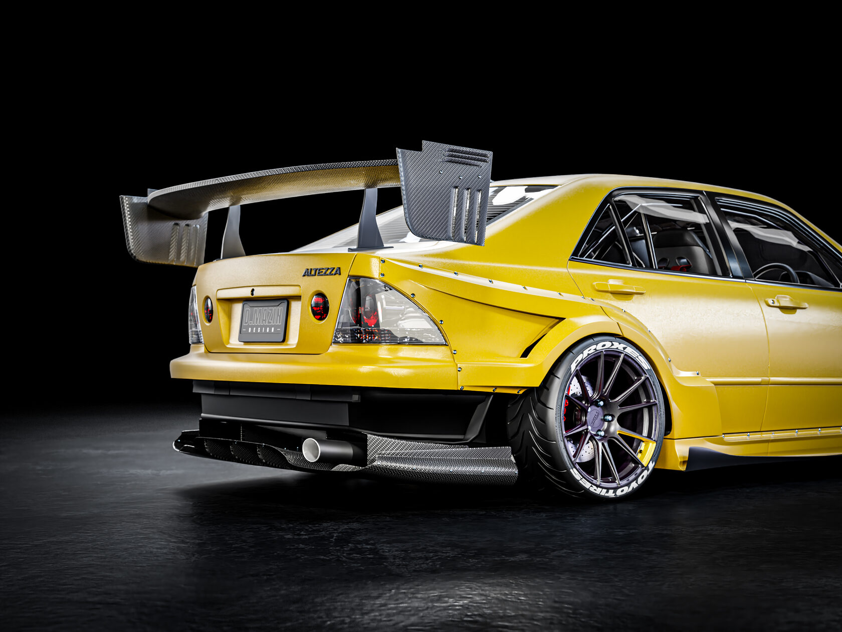 Full FENDERIST SPEC R DRIFT kit / WIDE BODY KIT TOYOTA ALTEZZA / LEXUS