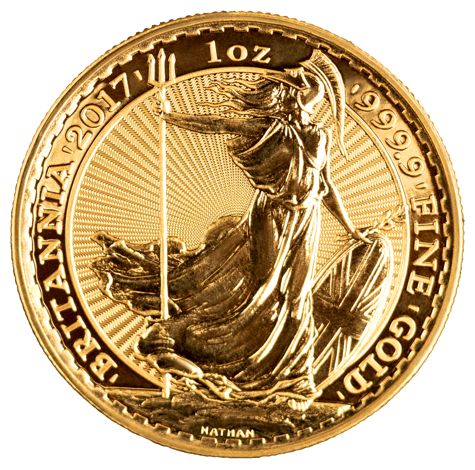 британская инвестиционная монета 2017 год