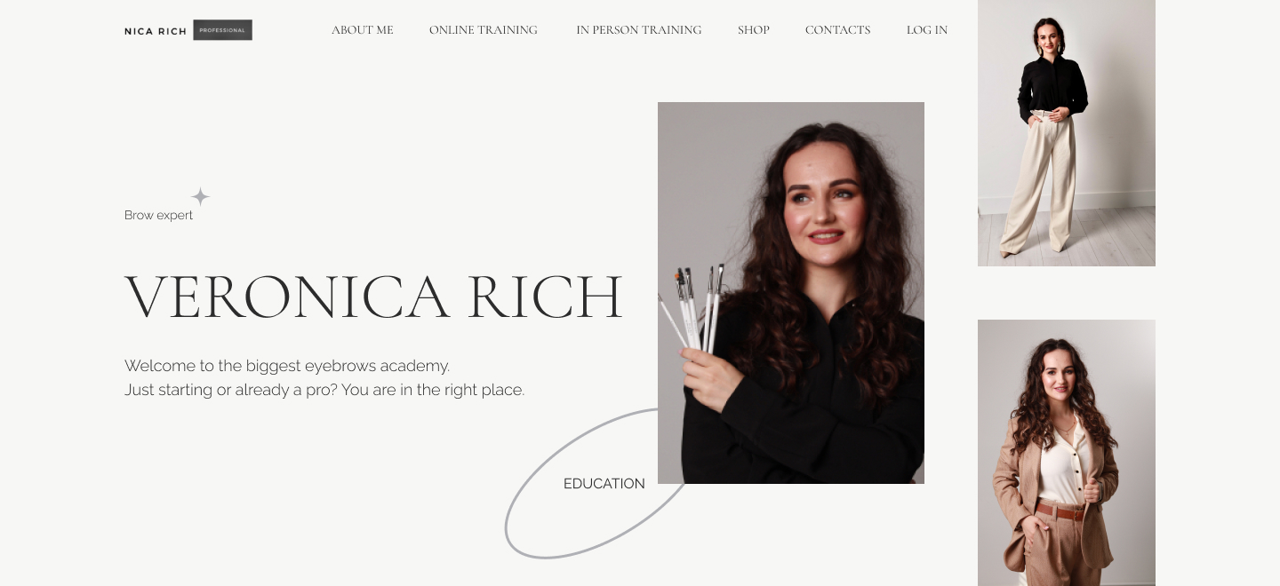 Brow expert Veronica Rich