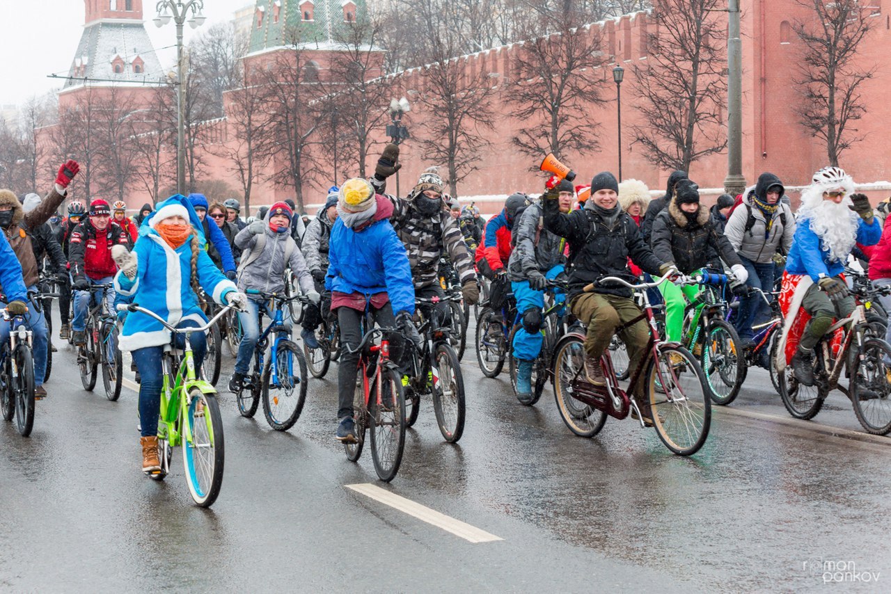 Фото велопарад москва