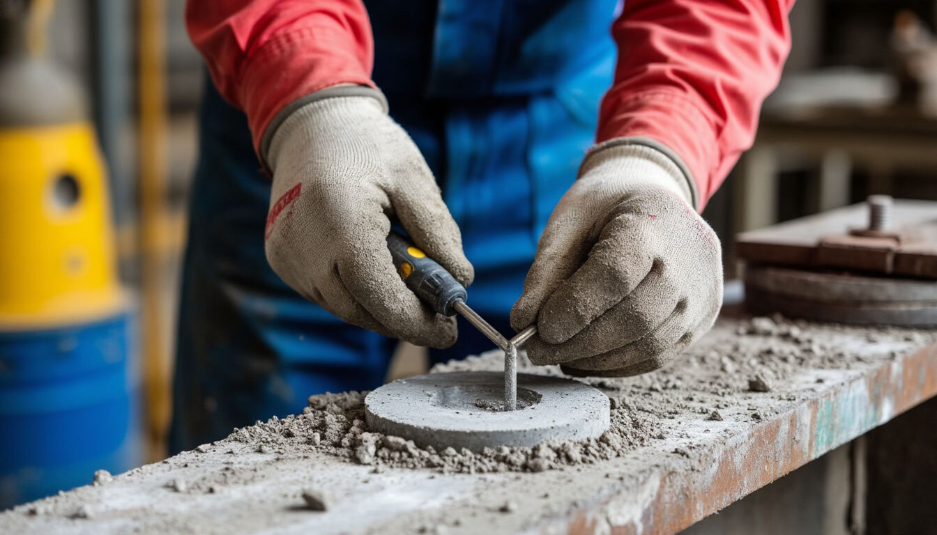 Услуги по испытанию бетона