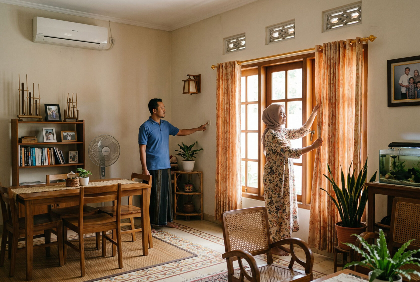 Kebiasaan hemat listrik di rumah Indonesia