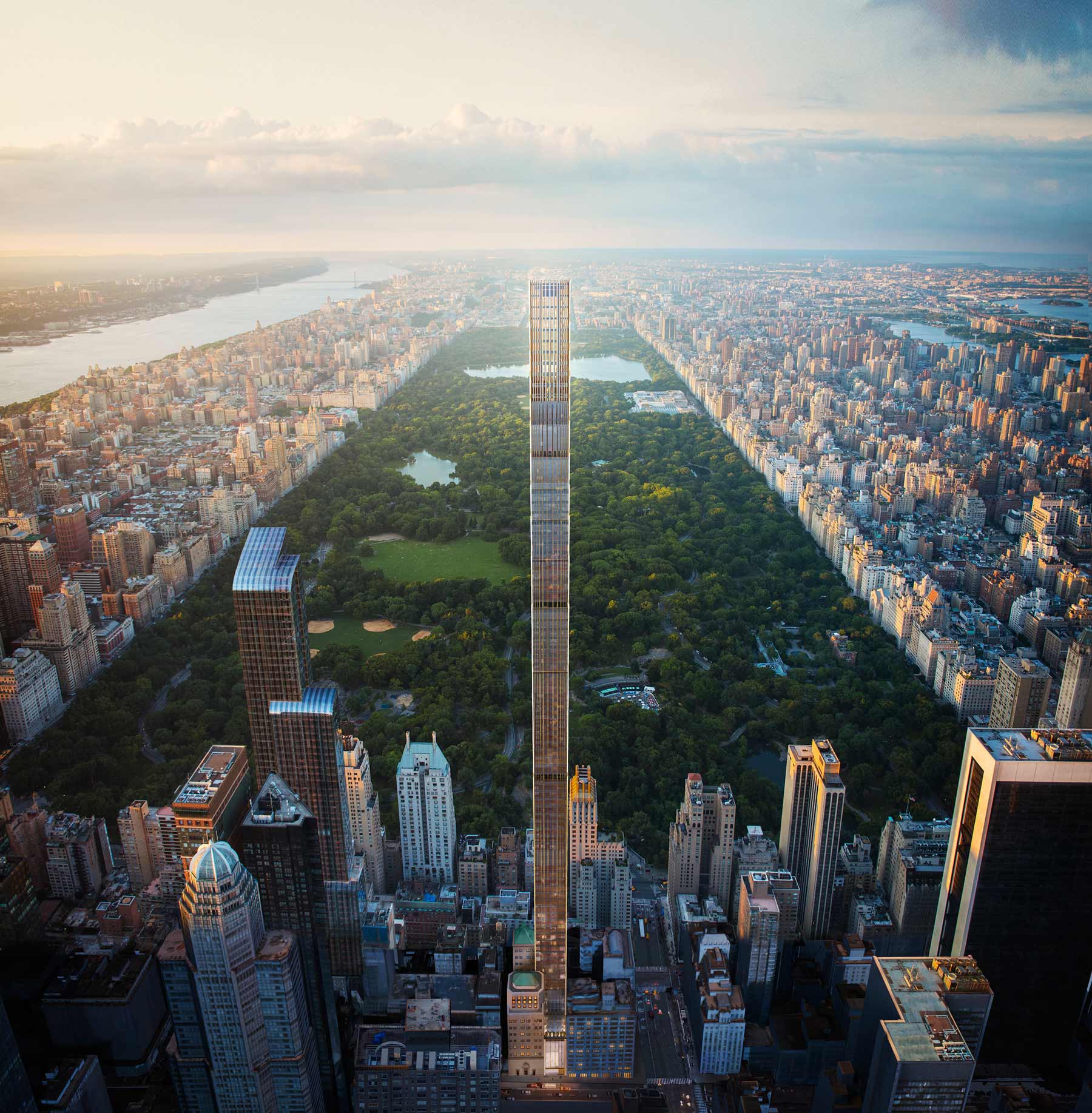 Steinway Tower в нью йорке