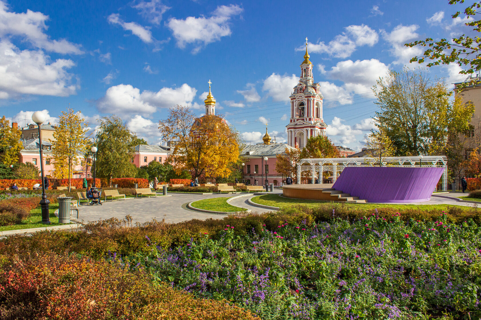Москва сад баумана