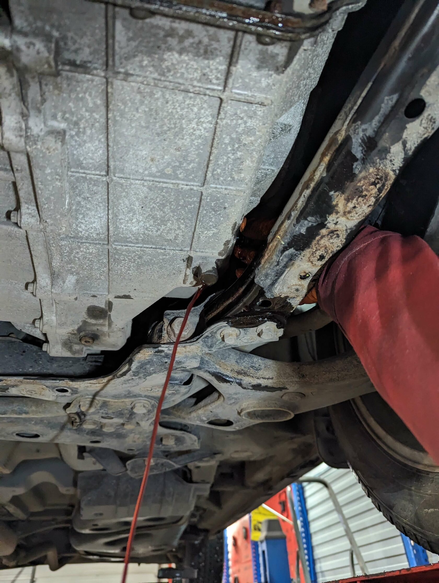 Завершение проверки уровня АКПП