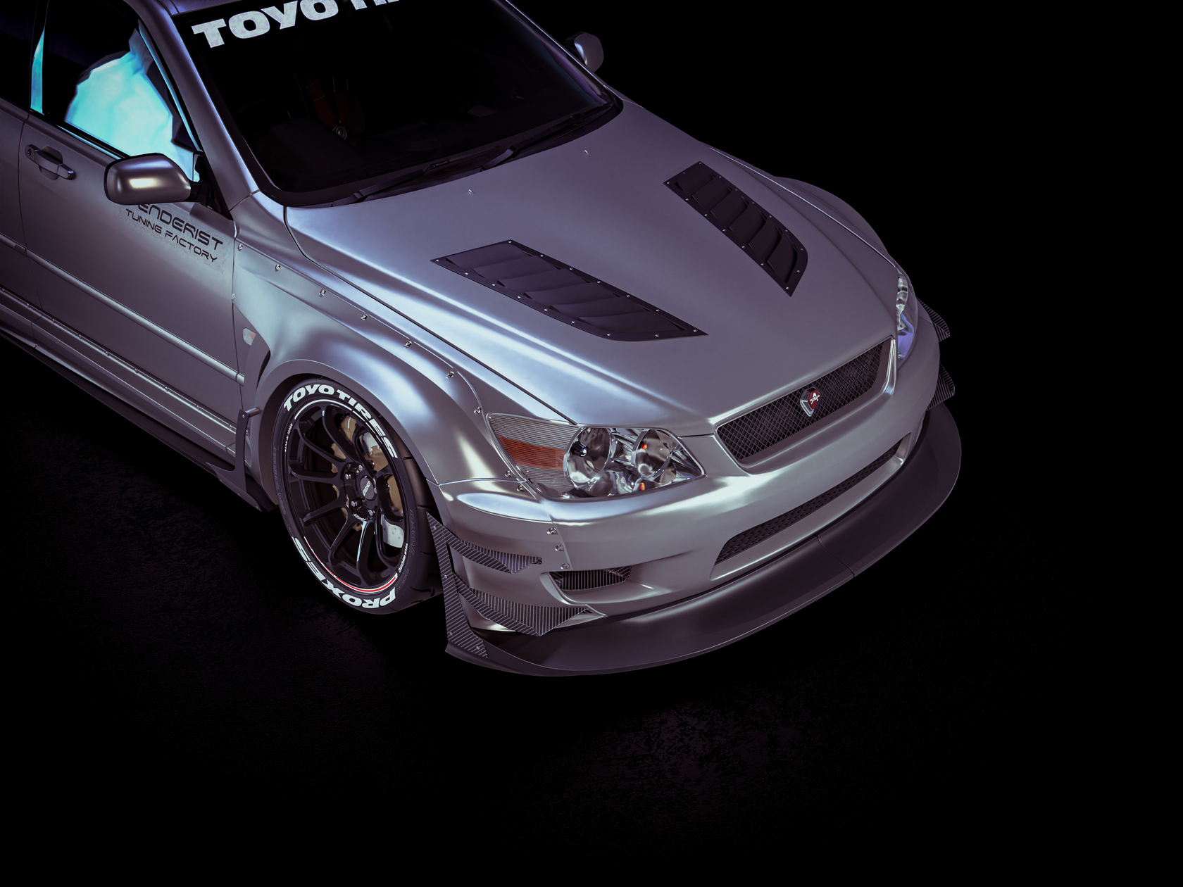 Full FENDERIST SPEC R GRIP kit / WIDE BODY KIT TOYOTA ALTEZZA / LEXUS