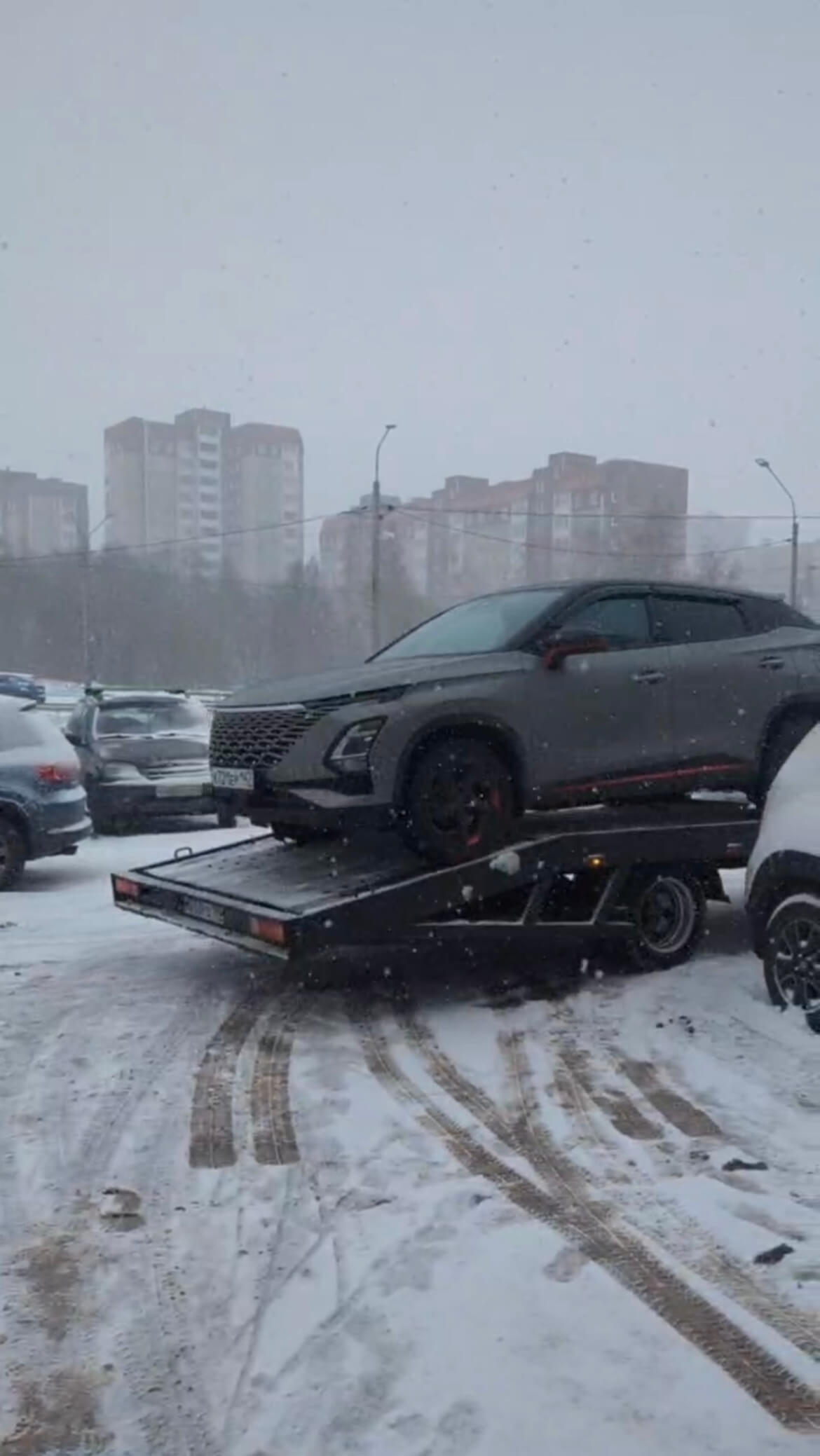 Финальный этап обслуживания Omoda