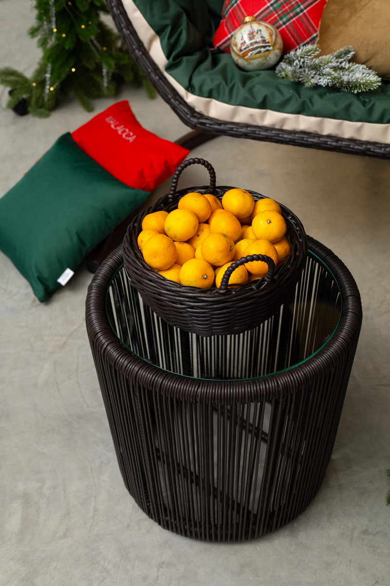 Столики журнальные из искусственного ротанга