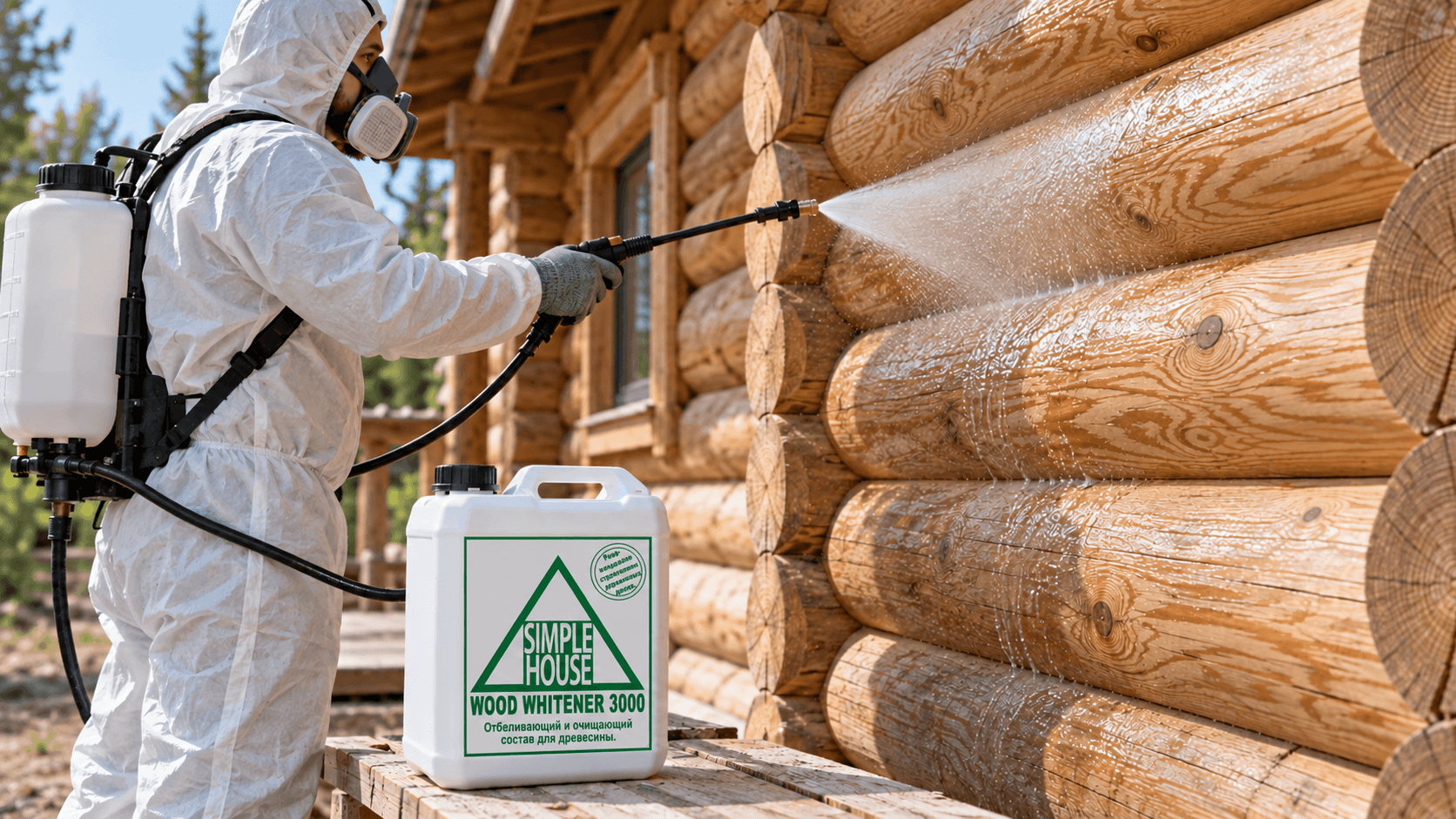 SIMPLE HOUSE WOOD SH3000 в работе