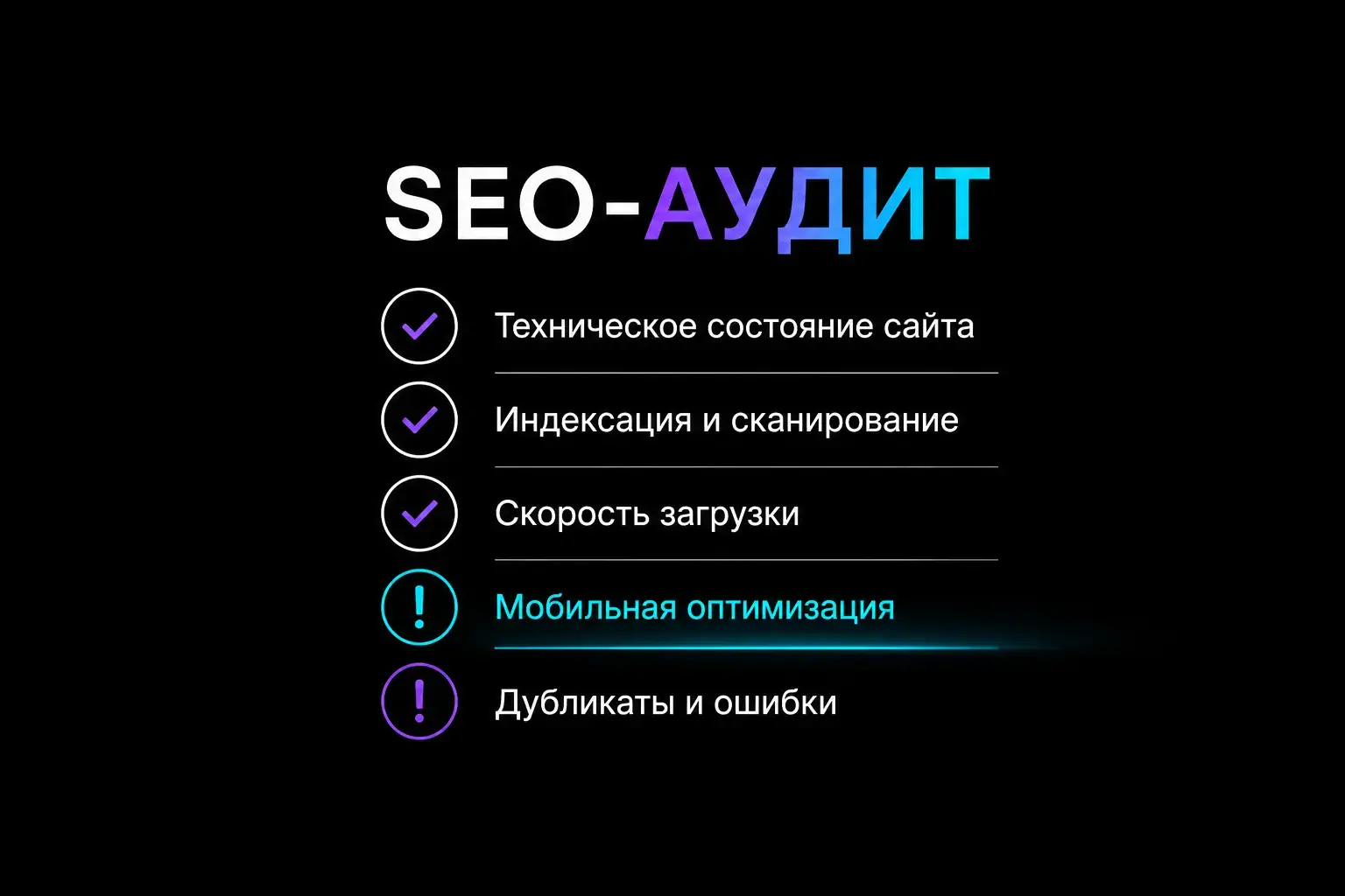 SEO-аудит сайта