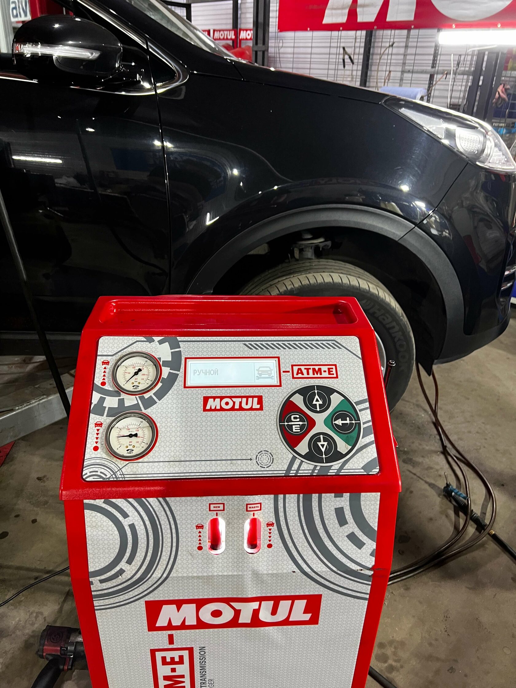 Финальный результат замены Motul EVO