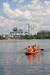 На байдарке в Москве