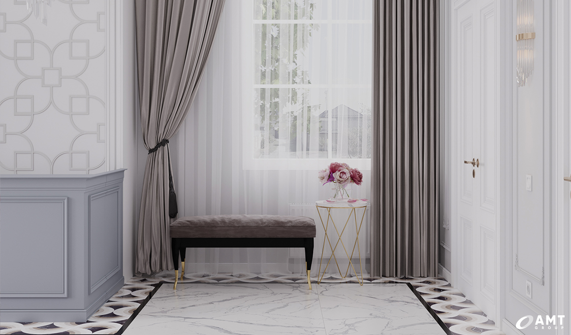 Холл малого зала дома торжеств Prince Palace