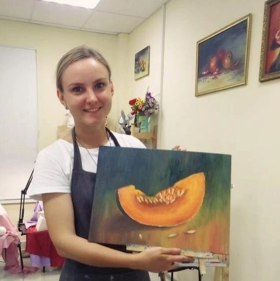 Этюд с тыквой