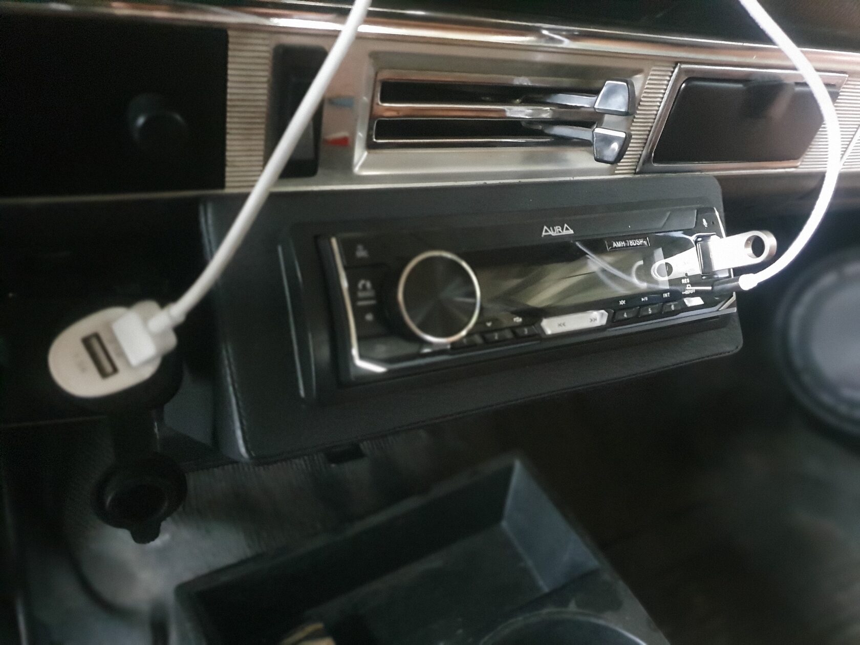 установка магнитолы в ВАЗ копейка