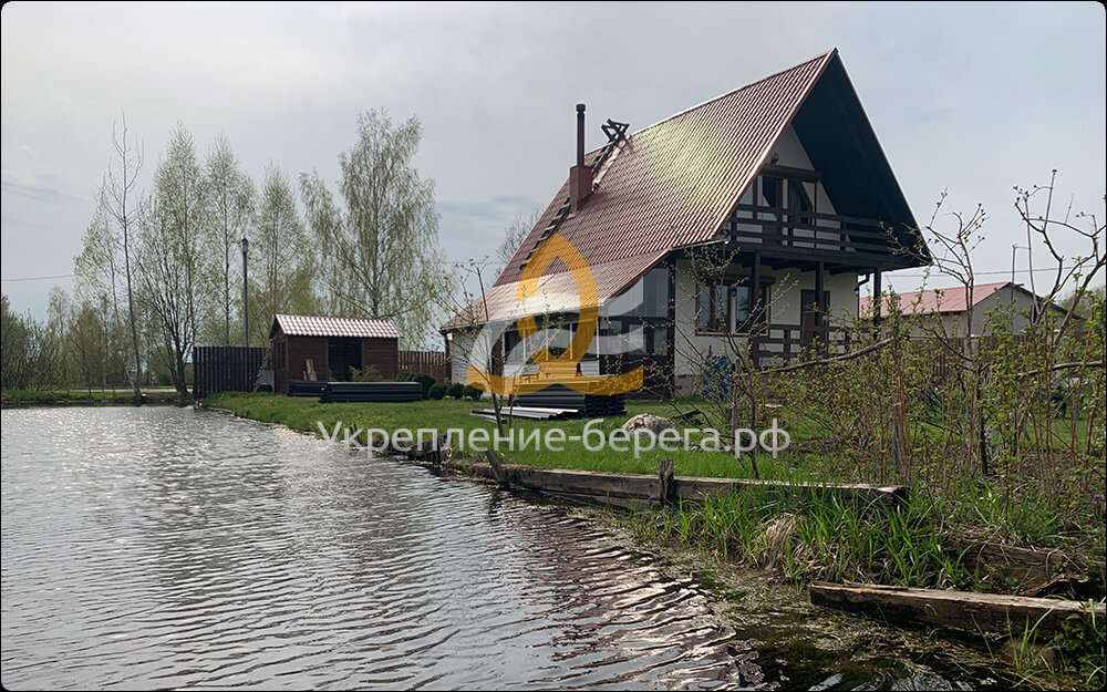 Берег в д. Никольское до укрепления