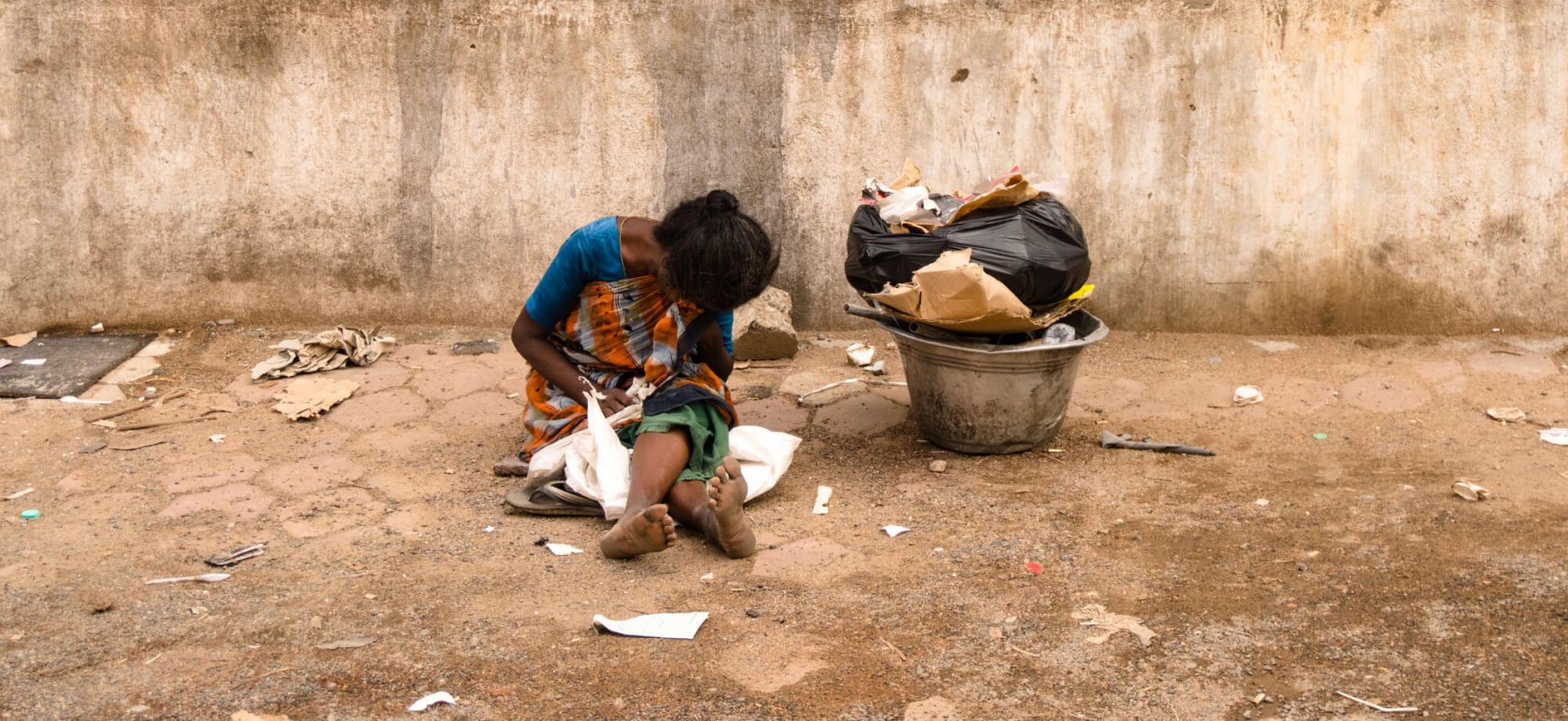 Бедные дети в индии