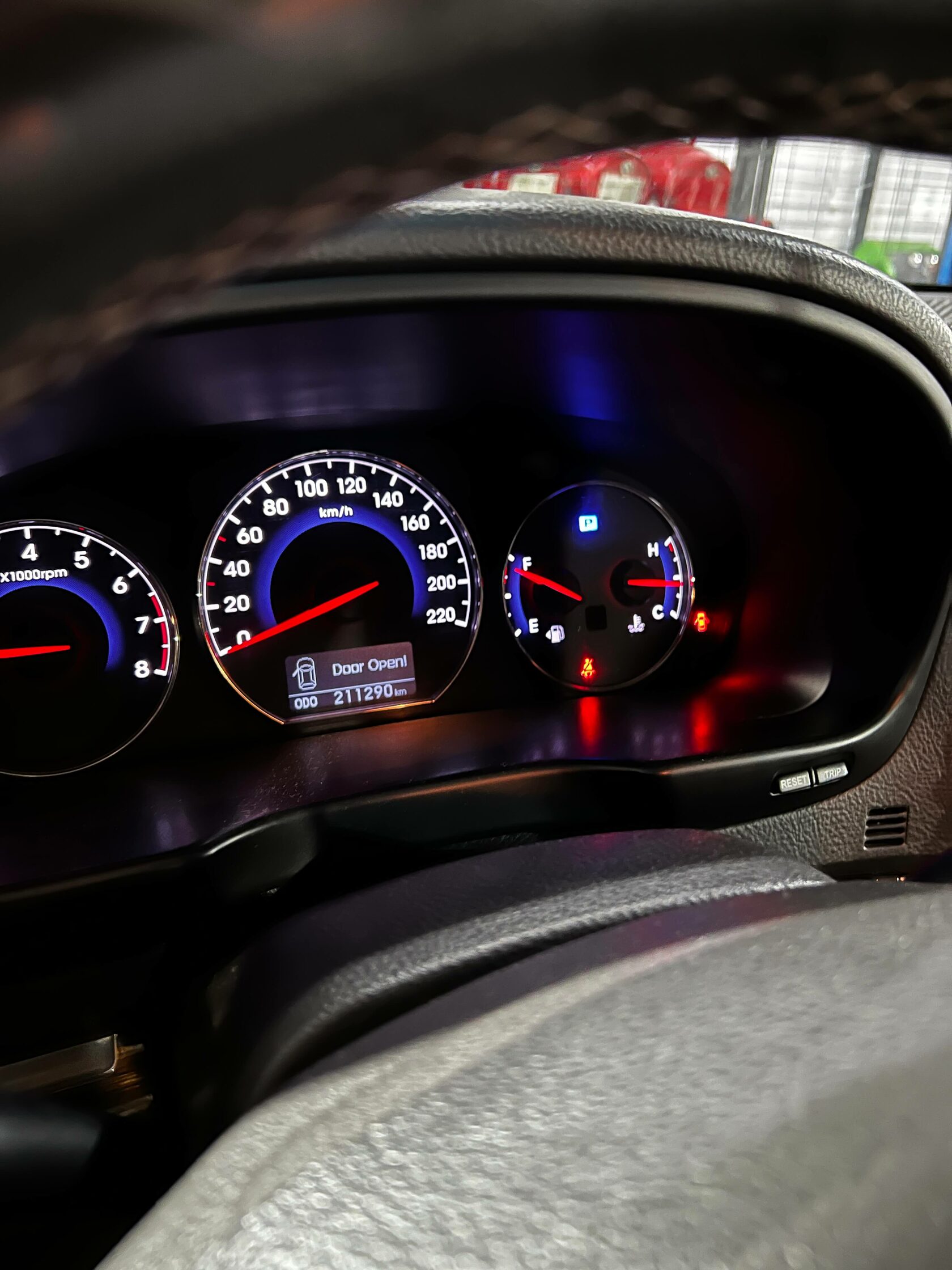 Пробег Hyundai Santa Fe 211290 км