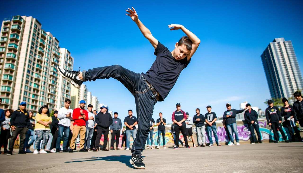 брейк данс уроки для начинающих детей