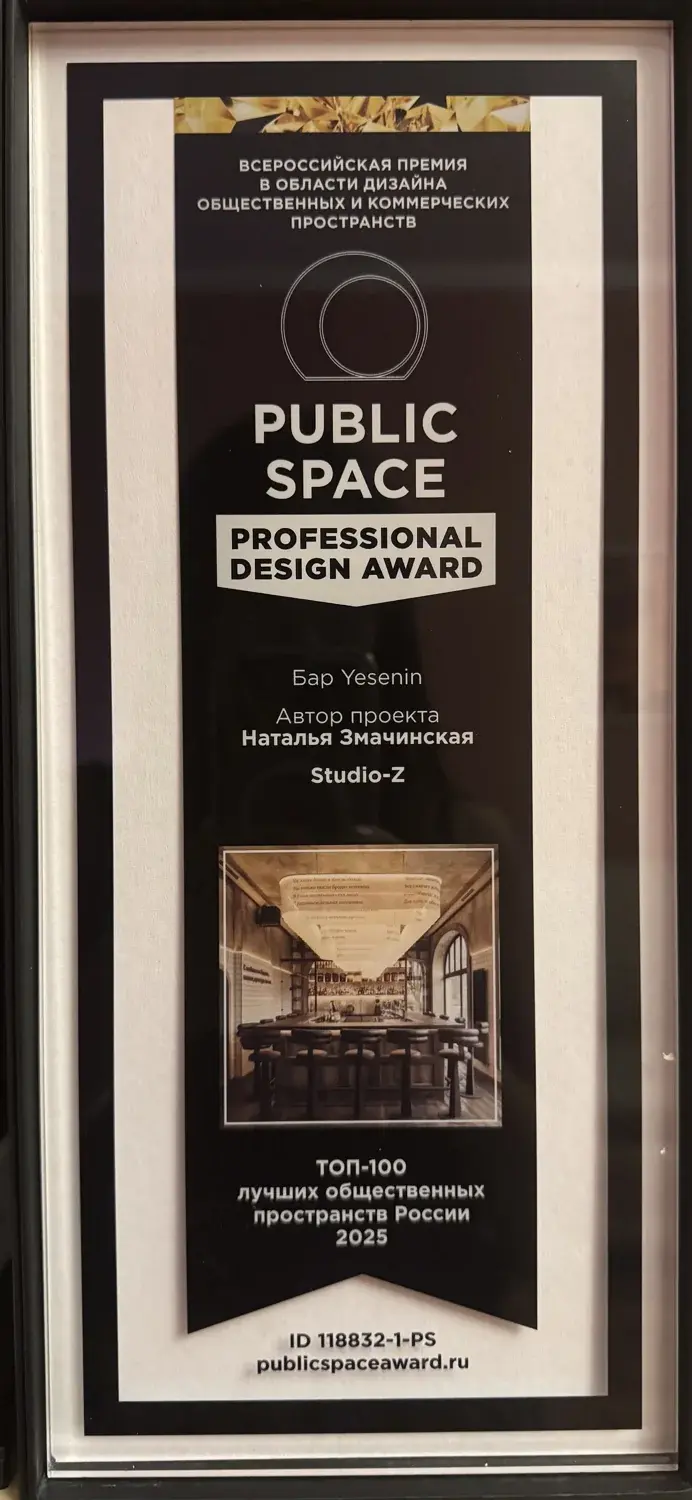 PUBLIC SPACE Professional Design Award