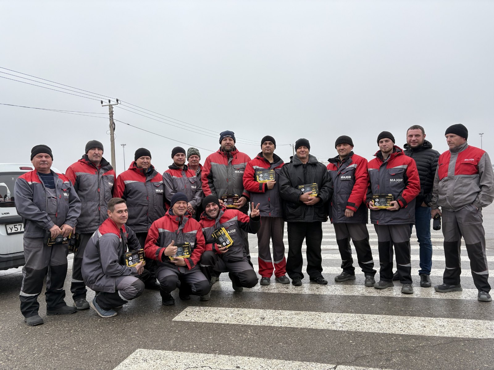 Сотрудники Major Auto Trans в Тольятти