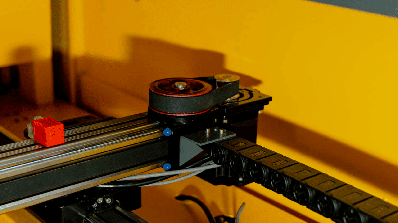 Ременной редуктор с передаточным отношением 1/2,5