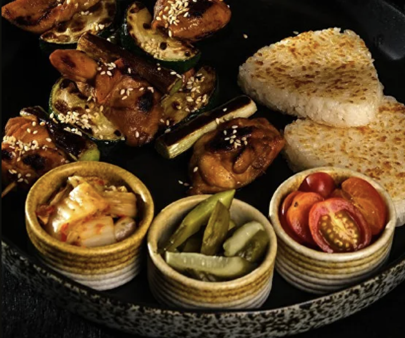 Chicken Yakitori in Hplace Canggu Restaurant
